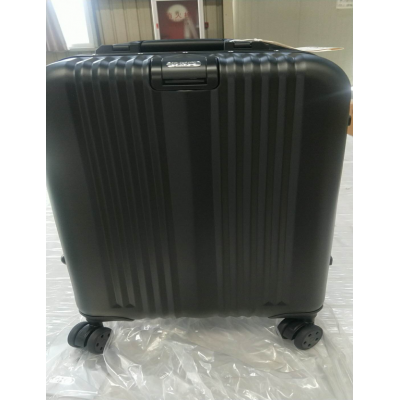 20 inch black aluminum suitcase with high quality factory price